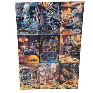 Uncut Fleer Ultra Casper Premiere Edition 1995 Trading Cards Poster Vintage